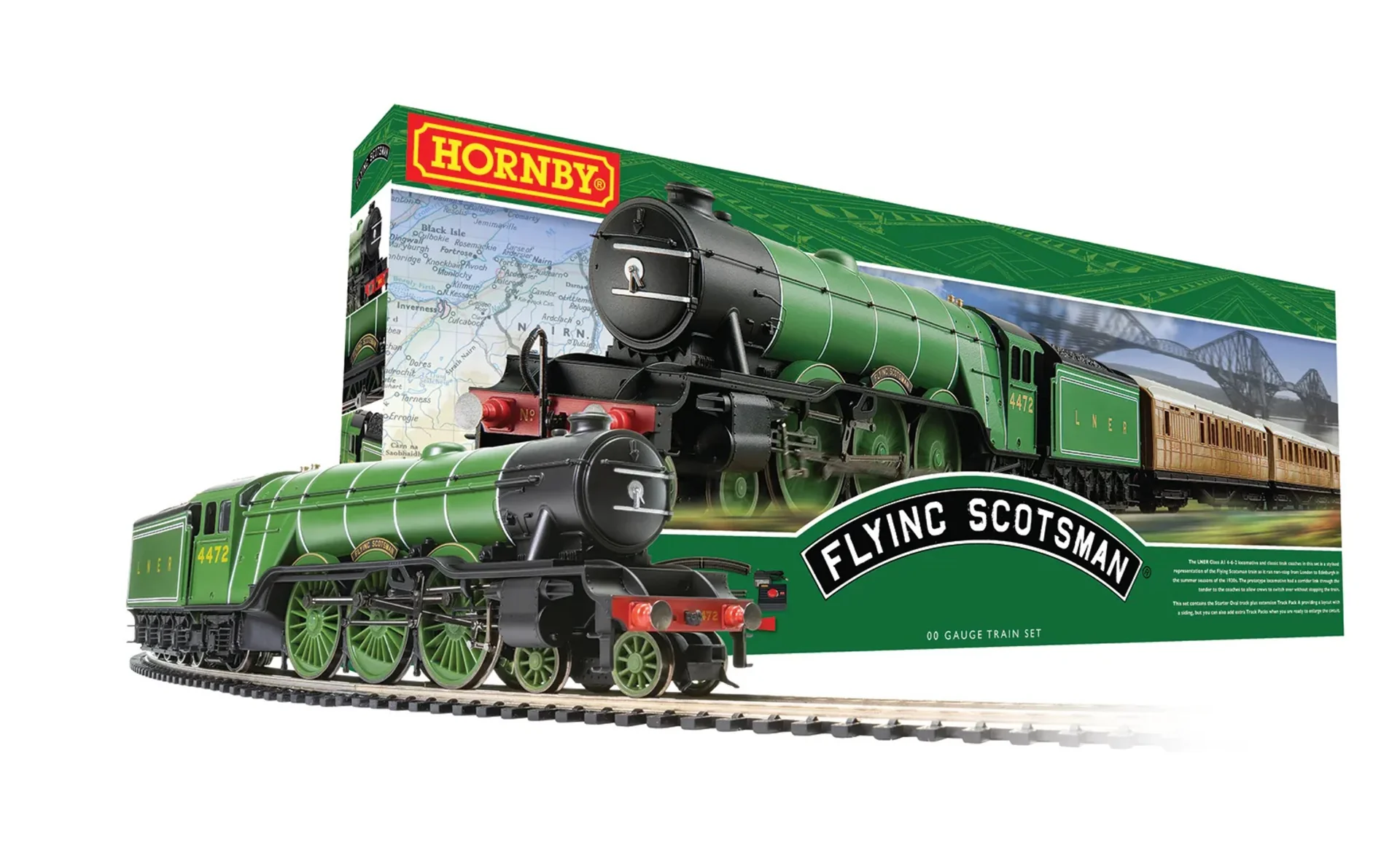 R1255M Flying Scotsman Train Set