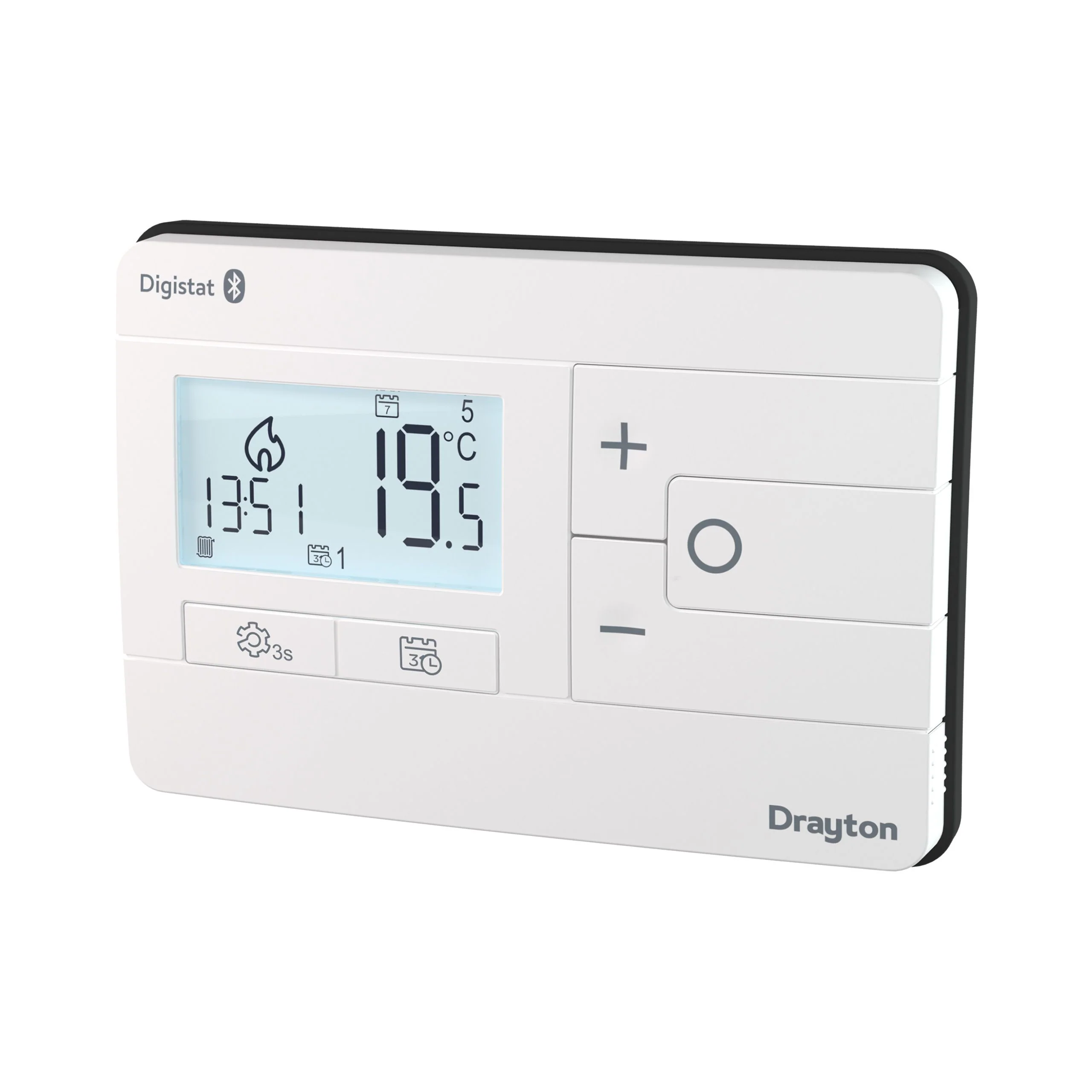 Drayton Digitstat 2290B Battery Powered Programmable Thermostat