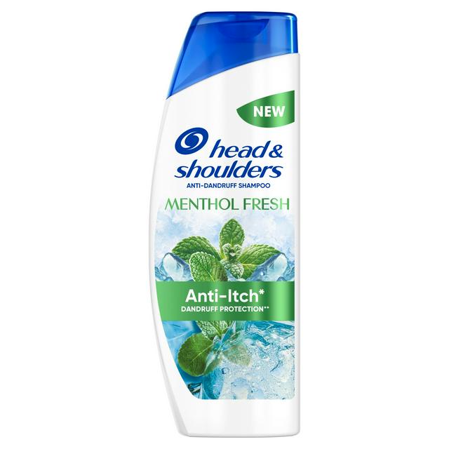 Head & Shoulders Menthol Fresh Anti-Dandruff Shampoo For Itchy Scalp 400ml.