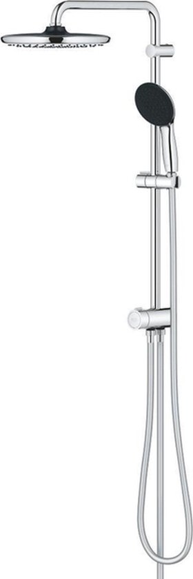 Grohe Vitalio Start 250 Shower System with Diverter, Round, Max. 8.0 L/M at 3 Bar, Chrome