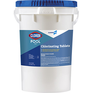 Chlorinating Tablets, Acidic, 50 lb Bucket