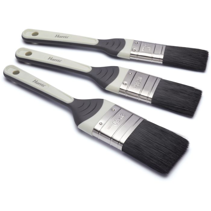 Harris Seriously Good Woodwork Gloss Paint Brushes - Pack of 3