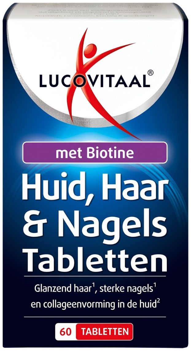 Lucovitaal Skin Hair Nails Tablets 60 pieces
